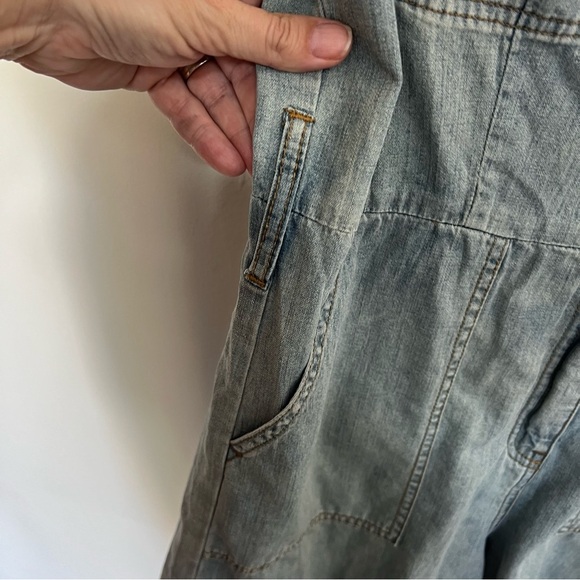 Faherty Utility Denim Romper - Picture 8 of 14